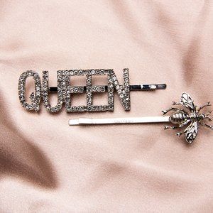 QUEEN + BEE HAIRCLIP
